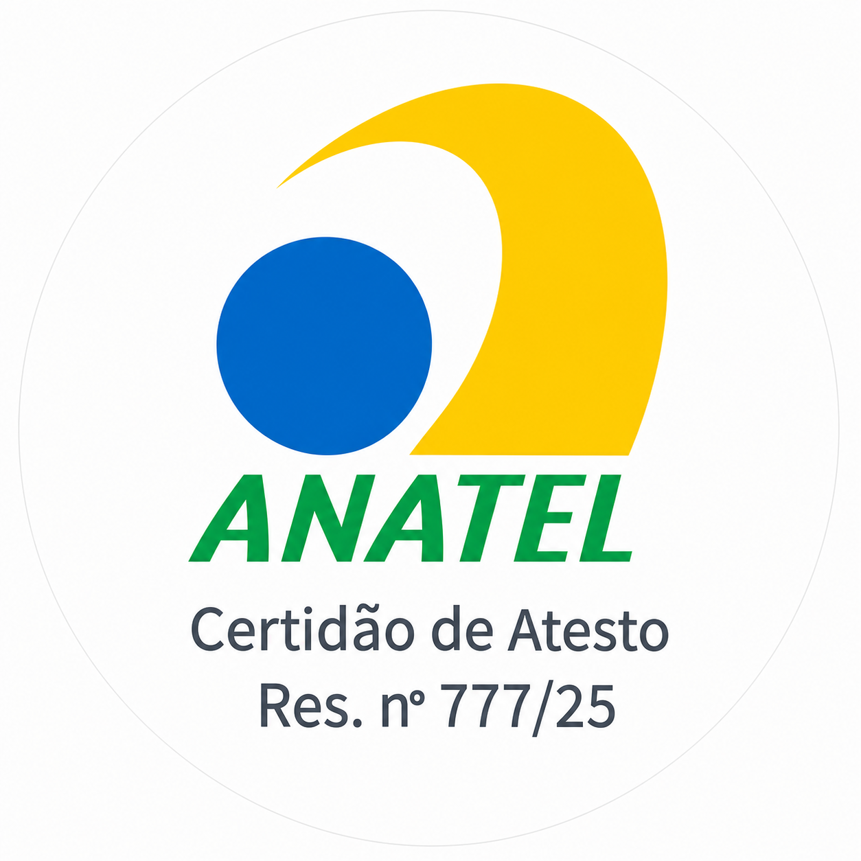ANATEL - Certidão de Atesto, Resolução nº 777/25